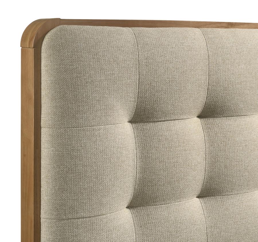 Robyn Wood Twin Platform Bed Light Ash - 225091T