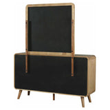 Robyn 6-drawer Bedroom Dresser and Mirror Light Ash - 225093M