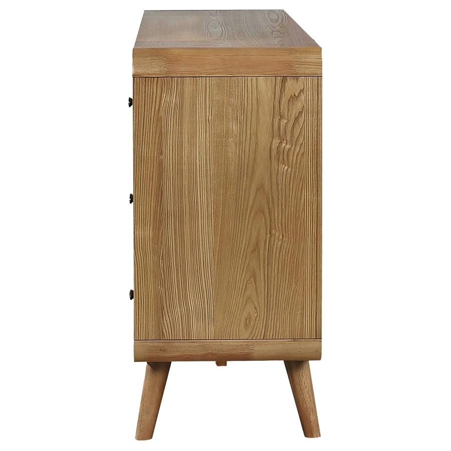 Robyn 6-drawer Bedroom Dresser Light Ash - 225093