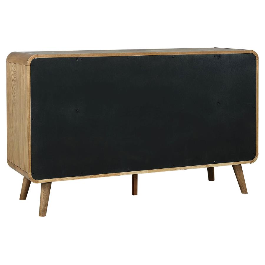 Robyn 6-drawer Bedroom Dresser Light Ash - 225093