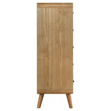 Robyn 5-drawer Bedroom Chest of Drawers Light Ash - 225095