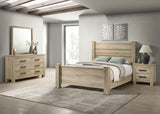 Oakglen 4-piece Queen Bedroom Set Weathered Oak - 225101Q-S4