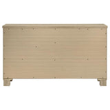 Oakglen 6-drawer Bedroom Dresser Weathered Oak - 225103