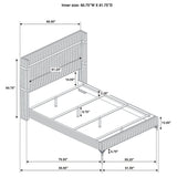 Malcolm - Bedroom Set With Wingback Design