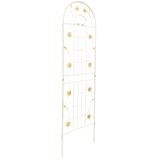 Metal Garden Trellis Rustproof Trellis For Climbing Plant Outdoor Flower Support