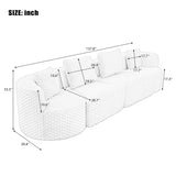 Modular Sectional Sofa With Free Combination Design