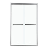 Modern Double Sliding Shower Enclosure, Tempered Glass