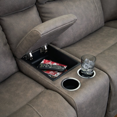 Starbot 3-Piece Power Reclining Sectional Loveseat with Console - 23501S2