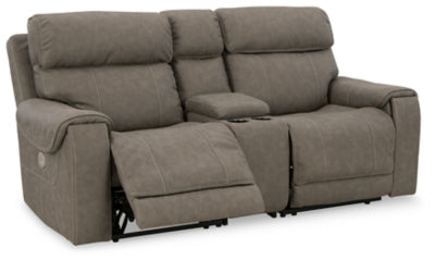 Starbot 3-Piece Power Reclining Sectional Loveseat with Console - 23501S2