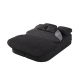 2 In 1 Foldable Sofa Bed With Multi Functional Blanket, Floor Lounge Sofa