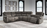 Hoopster Right-Arm Facing Power Recliner - 2370362