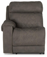 Hoopster Left-Arm Facing Power Recliner - 2370358