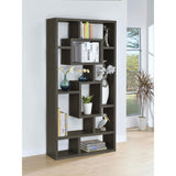 10 Shelf Open Back Bookcase