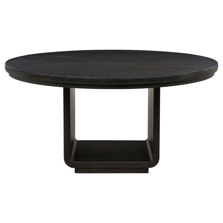 Bangor - Round Dining Table - Black