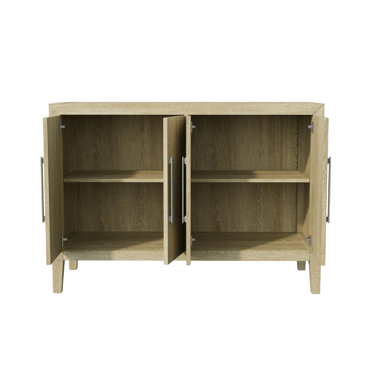 Adeline - 4 Doors Server - Natural Wood Wash