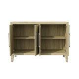 Adeline - 4 Doors Server - Natural Wood Wash