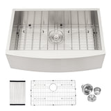 Farmhouse Kitchen Sink Stainless Steel Apron Front