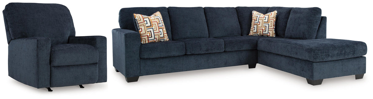 Aviemore 2-Piece Sectional and Recliner - 24303U6