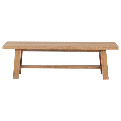 Backless Dining Bench - Natural