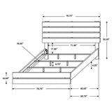 Geary - Panel Bed