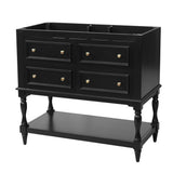Modern Bathroom Vanity Cabinet With 4 Drawers