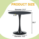 Ergonomic Round Dining Table For Kitchen