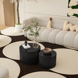 Wave Stripe Nesting Coffee Table (Set of 2)