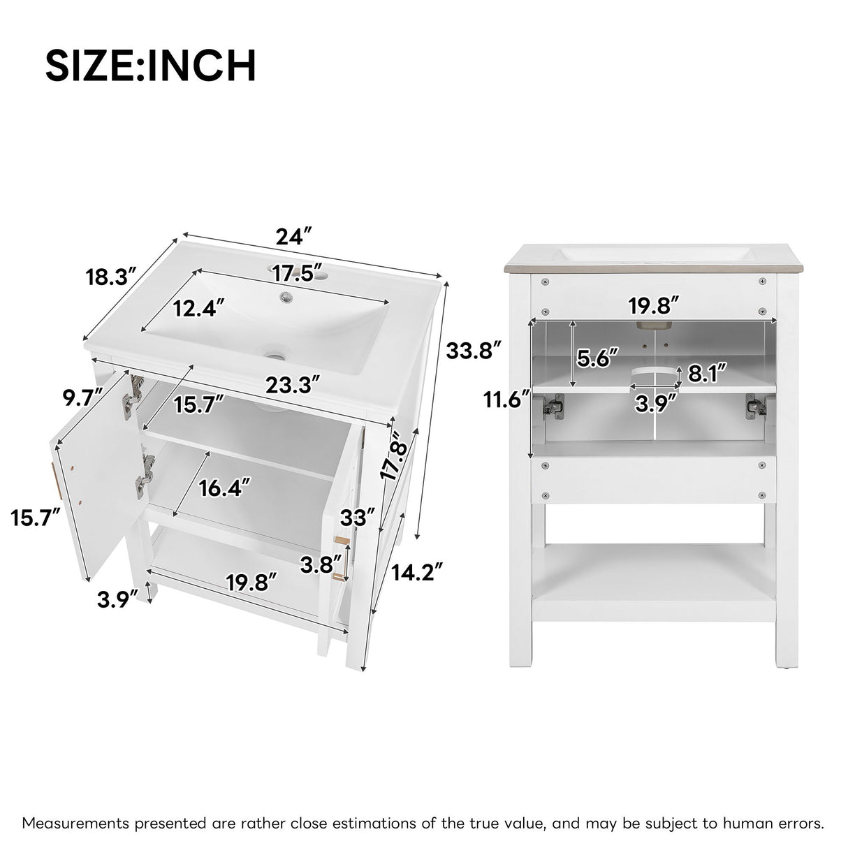 Modern Bathroom Vanity With Elegant Twill Design