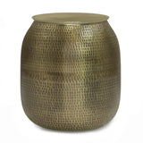 Griffen - Handcrafted Metal Storage Accent Table