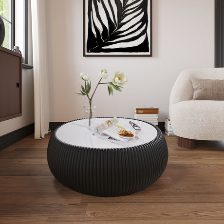 Drum Shaped Coffee Table
