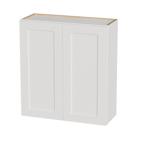 Shaker Wall Cabinet With Soft Close Hinges, Adjustable Shelves, Double Door
