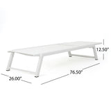 Myers - Modern Chaise Lounge Set With Adjustable Back