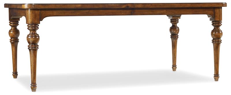 Tynecastle Rectangle Leg Dining Table with Two 18'' Leaves - 5323-75200