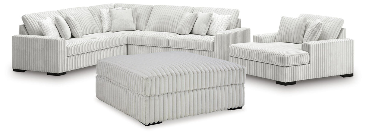 Stupendous 4-Piece Sectionals and Ottoman - 25903U5