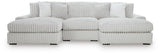Stupendous 3-Piece Sectional with Double Chaise - 25903S4