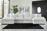 Stupendous 4-Piece Sectional with Double Chaise - 25903S5