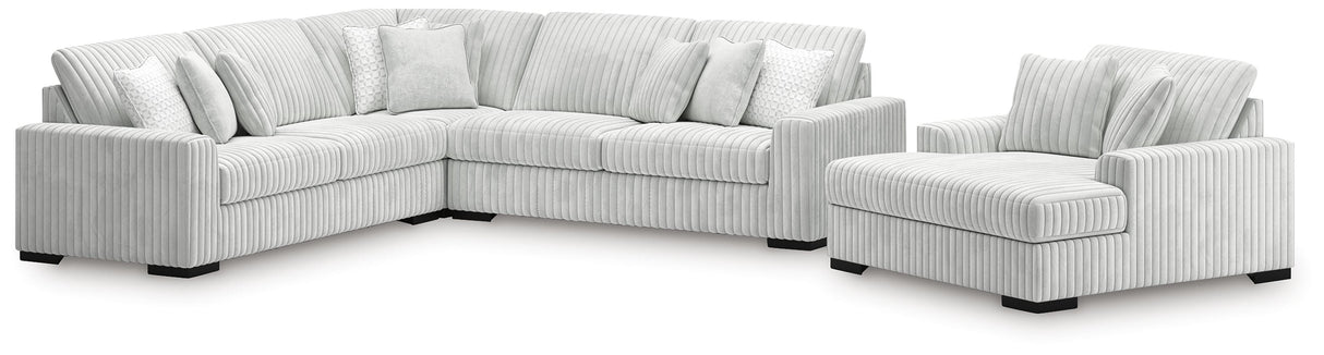 Stupendous 3-Piece Sectional and Oversized Chaise - 25903U4