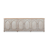 Colette - 6 Door Cabinet Sideboard - Brown