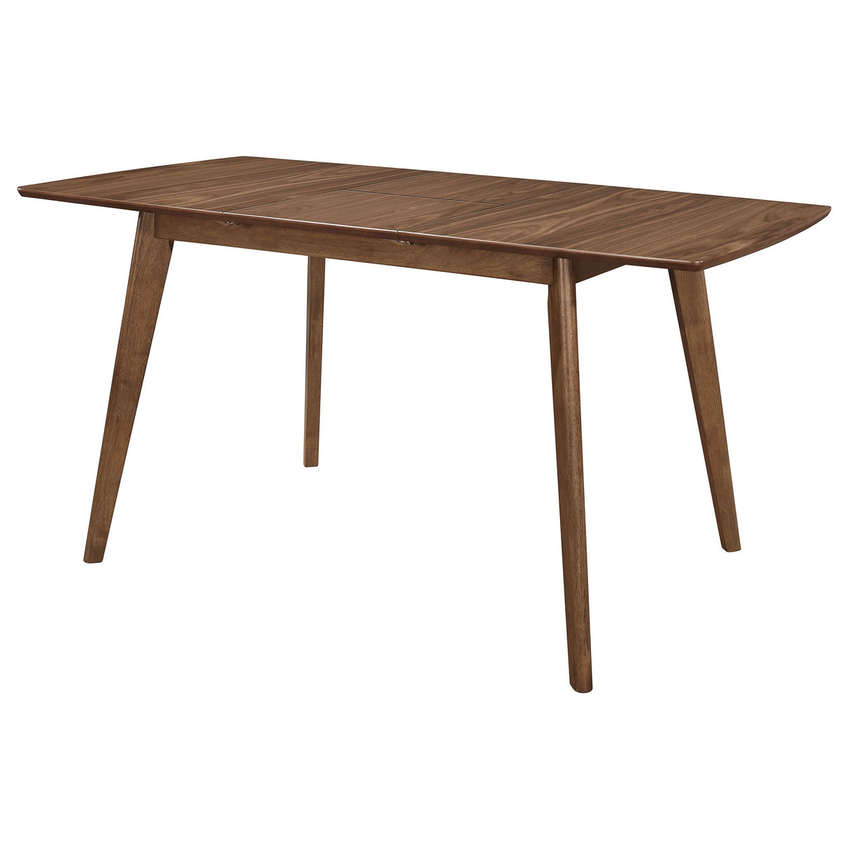 Rectangular Dining Table With Butterfly Leaf - Walnut