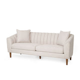 Contemporary 3 Seater Sofa With Accents