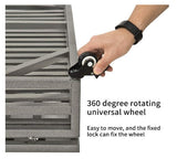 Heavy Duty Dog Crate Lockable Wheels