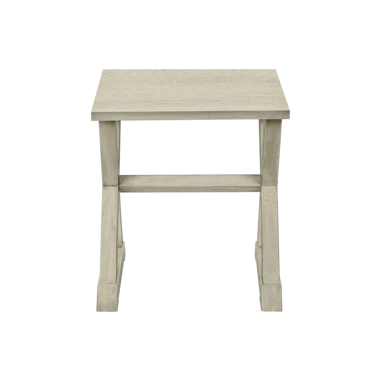 Compact Accent End Table, Square, Transitional