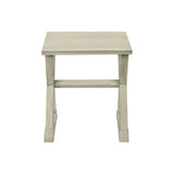 Compact Accent End Table, Square, Transitional