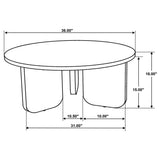 Columbo - 3 Piece Coffee And End Table Set With Round Tops - Brown