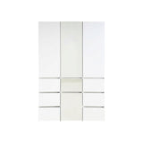 Elise - Modular Closet System & Mirror - White