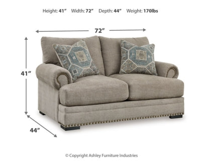 Galemore Sofa, Loveseat, Oversized Chair and Ottoman - 27004U3