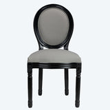 Upholstered & Round Back Dining Chairs (Set of 2)
