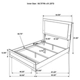 Lincoln - LED Panel Bed With Touch Light Headboard