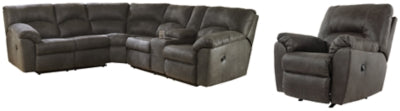 Tambo 2-Piece Sectional with Recliner - 27801U1