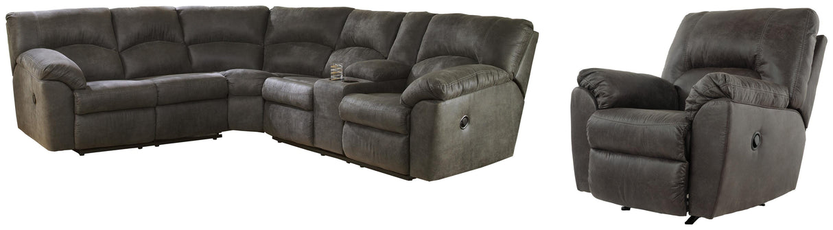 Tambo 2-Piece Sectional with Recliner - 27801U1